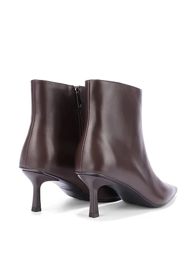 Жіночі черевики MIRATON шкіряні коричневі - фото 4 - Miraton