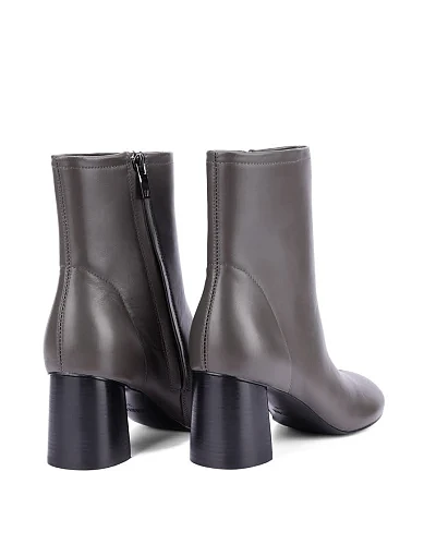 Жіночі черевики шкіряні сірі - фото 4 - Miraton