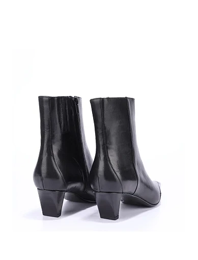 Жіночі черевики JEFFREY CAMPBELL шкіряні чорні - фото 5 - Miraton