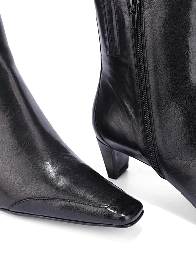 Жіночі черевики JEFFREY CAMPBELL шкіряні чорні - фото 6 - Miraton