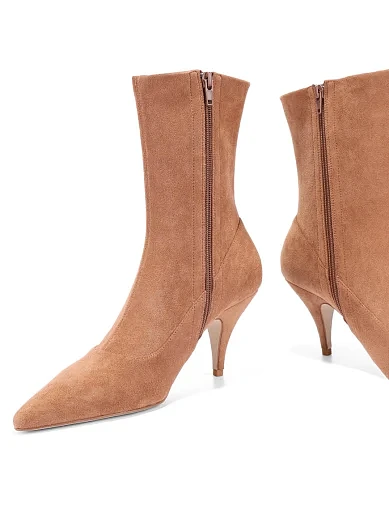 Жіночі черевики JEFFREY CAMPBELL тканинні бежеві - фото 2 - Miraton