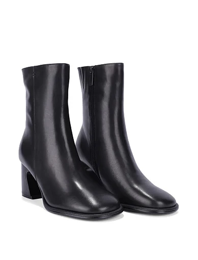 Жіночі черевики MIRATON шкіряні чорні - фото 3 - Miraton