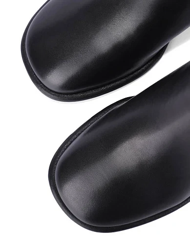 Жіночі черевики MIRATON шкіряні чорні - фото 5 - Miraton