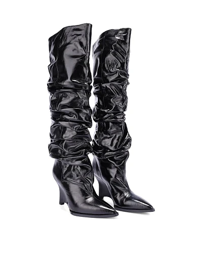 Жіночі чоботи MIRATON чорні - фото 4 - Miraton