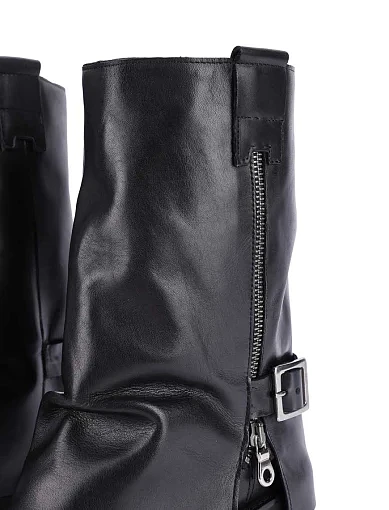 Жіночі черевики MIMMU шкіряні чорні - фото 2 - Miraton