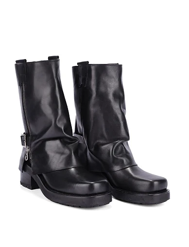 Жіночі черевики MIMMU шкіряні чорні - фото 3 - Miraton