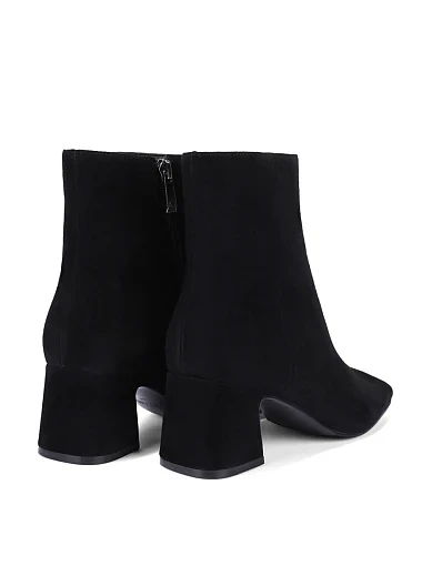 Жіночі черевики Attizzare велюрові чорні(207-V25163-5501-1) - фото 5 - Miraton