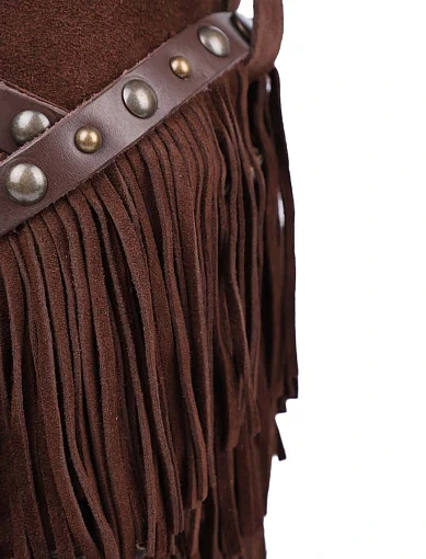 Женские ботинки MIRATON замшевые коричневые - фото 2 - Miraton