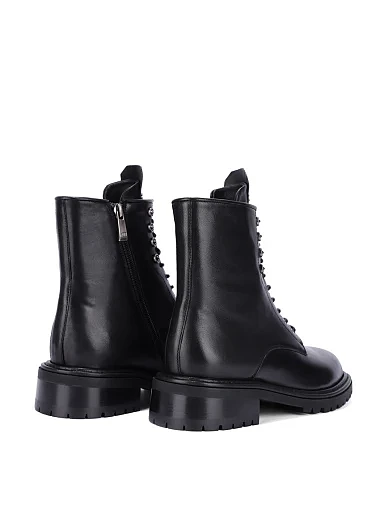 Жіночі черевики Attizzare шкіряні чорні - фото 4 - Miraton