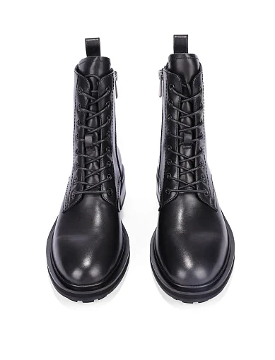 Жіночі черевики Attizzare шкіряні чорні - фото 2 - Miraton