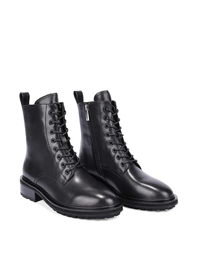 Жіночі черевики Attizzare шкіряні чорні - фото 3 - Miraton