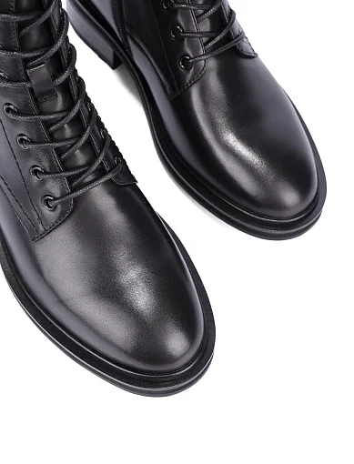 Жіночі черевики Attizzare шкіряні чорні - фото 5 - Miraton