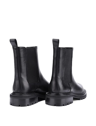 Женские ботинки челси Attizzare кожаные черные - фото 4 - Miraton