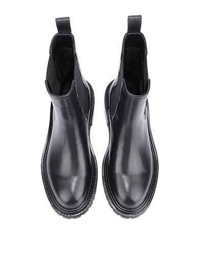 Женские ботинки челси Attizzare кожаные черные - фото 5 - Miraton