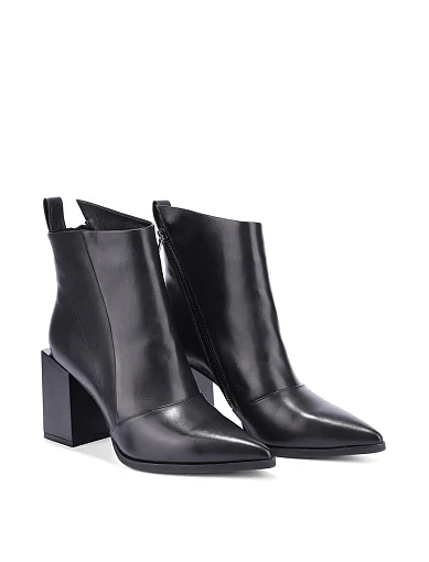 Жіночі черевики Attizzare шкіряні чорні - фото 4 - Miraton