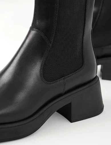 Жіночі черевики Vagabond шкіряні чорні - фото 4 - Miraton