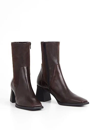 Жіночі черевики Vagabond шкіряні коричневі - фото 2 - Miraton