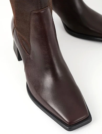 Жіночі черевики Vagabond шкіряні коричневі - фото 4 - Miraton