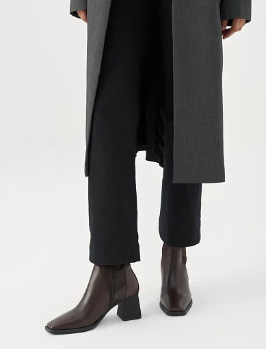 Жіночі черевики Vagabond шкіряні коричневі - фото 5 - Miraton