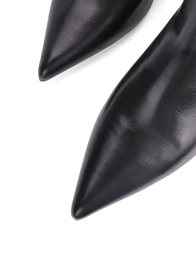 Жіночі черевики MiaMay шкіряні чорні - фото 5 - Miraton