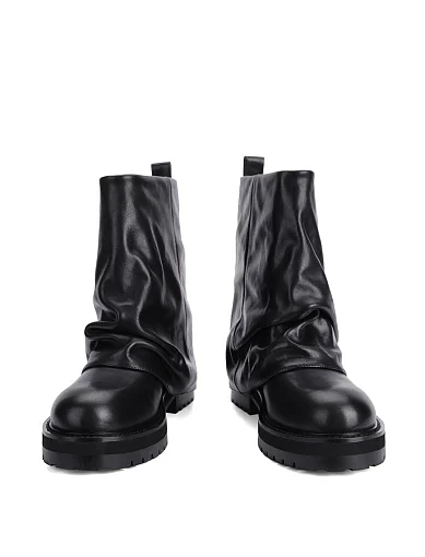 Жіночі черевики MIRATON шкіряні чорні - фото 2 - Miraton