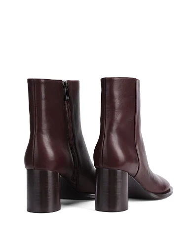 Жіночі черевики MIRATON шкіряні коричневі - фото 5 - Miraton