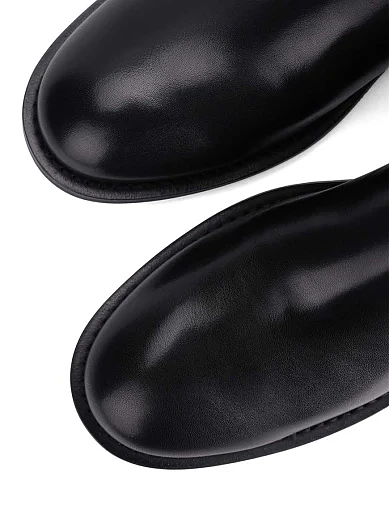 Жіночі чоботи Attizzare шкіряні чорні - фото 5 - Miraton