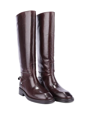 Жіночі чоботи MIRATON коричневі - фото 3 - Miraton