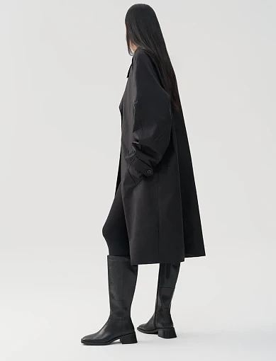 Жіночі чоботи Vagabond шкіряні чорні - фото 6 - Miraton