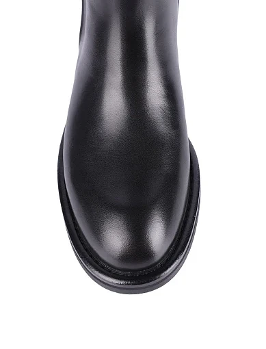 Женские сапоги Attizzare кожаные черные - фото 5 - Miraton