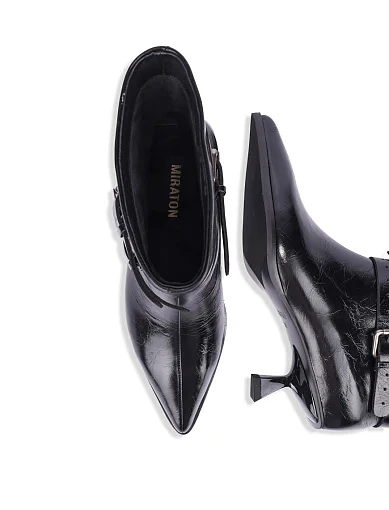 Жіночі черевики MIRATON чорні - фото 3 - Miraton