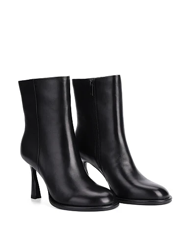 Жіночі черевики MIRATON шкіряні чорні - фото 3 - Miraton