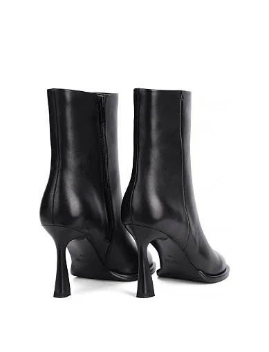 Жіночі черевики MIRATON шкіряні чорні - фото 4 - Miraton