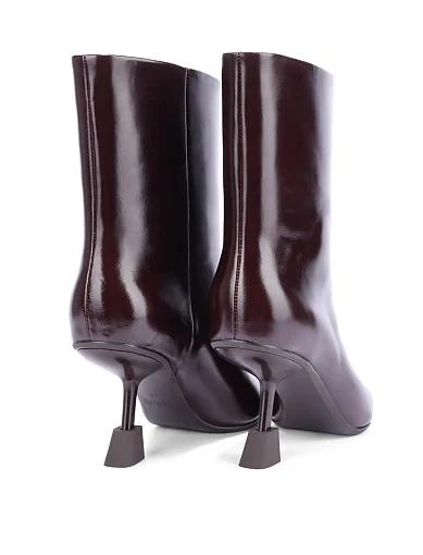 Жіночі черевики MIRATON бордові - фото 4 - Miraton