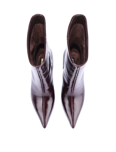 Жіночі черевики MIRATON бордові - фото 5 - Miraton