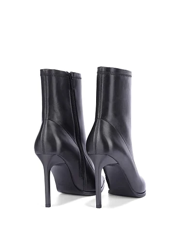 Жіночі черевики MIRATON шкіряні чорні - фото 5 - Miraton