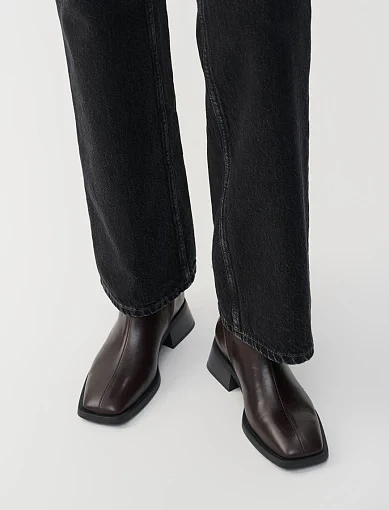 Жіночі черевики Vagabond шкіряні коричневі - фото 5 - Miraton