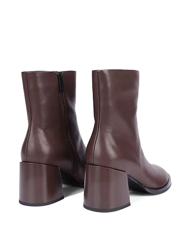Жіночі черевики MIRATON шкіряні коричневі - фото 4 - Miraton