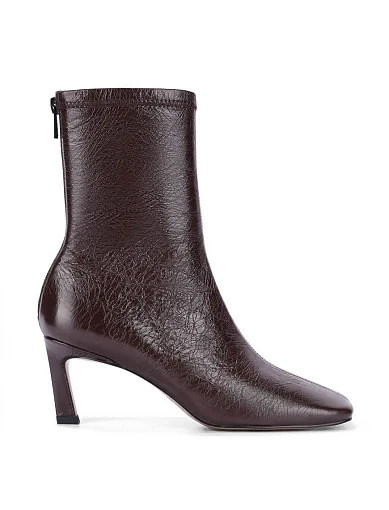 Жіночі черевики MIRATON шкіряні коричневі - фото 2 - Miraton