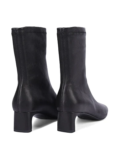 Жіночі черевики MIRATON шкіряні чорні - фото 4 - Miraton