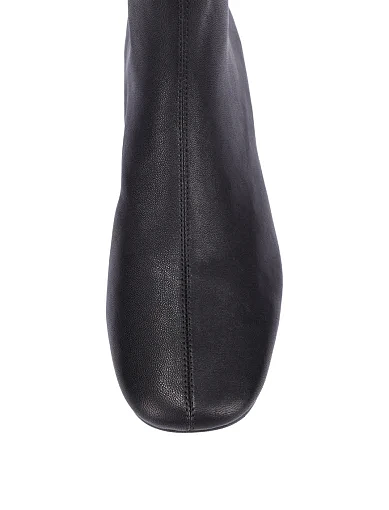 Жіночі черевики MIRATON шкіряні чорні - фото 5 - Miraton