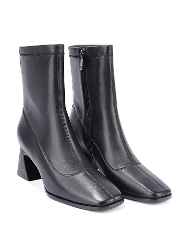 Жіночі черевики MIRATON шкіряні чорні - фото 3 - Miraton