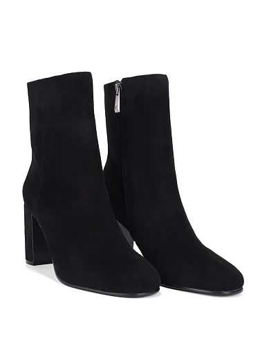 Женские ботинки Attizzare велюровые черные - фото 3 - Miraton