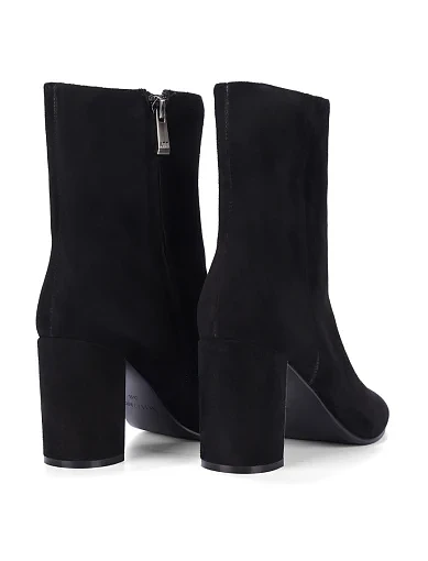 Женские ботинки Attizzare велюровые черные - фото 4 - Miraton