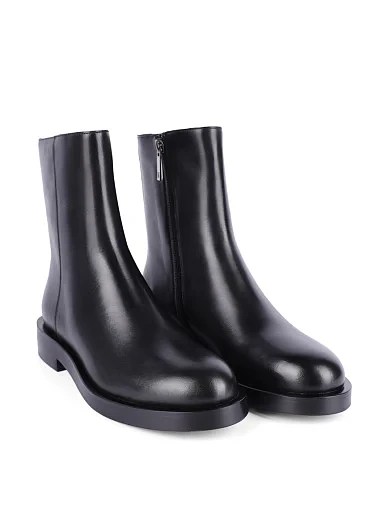 Жіночі черевики MIRATON шкіряні чорні - фото 2 - Miraton