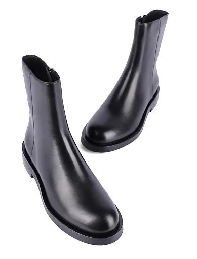 Жіночі черевики MIRATON шкіряні чорні - фото 5 - Miraton