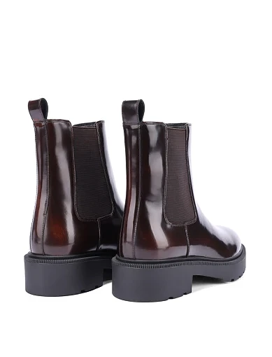 Жіночі черевики челсі MIRATON коричневі - фото 4 - Miraton