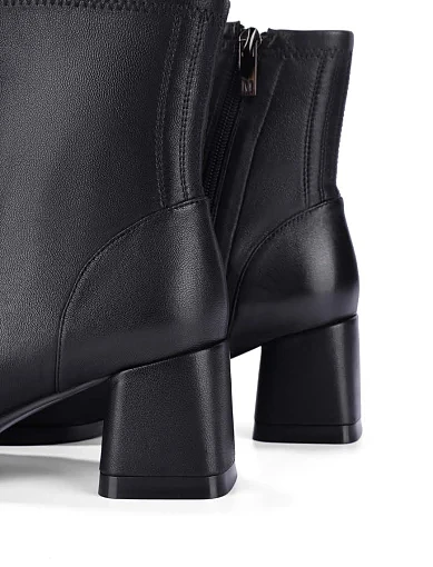 Жіночі черевики MIRATON шкіряні чорні - фото 2 - Miraton