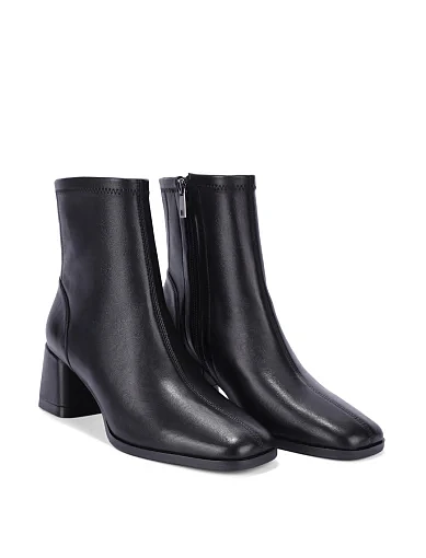 Жіночі черевики MIRATON шкіряні чорні - фото 3 - Miraton