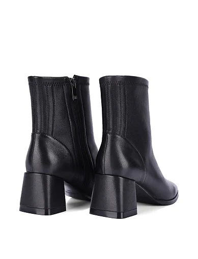 Жіночі черевики MIRATON шкіряні чорні - фото 4 - Miraton